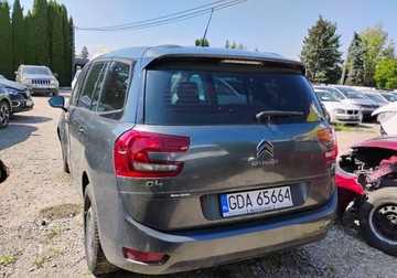 Citroen Grand C4 Picasso II Grand Picasso 2.0 BlueHDi 150KM 2016 Citroen C4 Grand Picasso 122016r. 2.0 HDI AUTOMAT. Uszkodzony lewy przod., zdjęcie 2