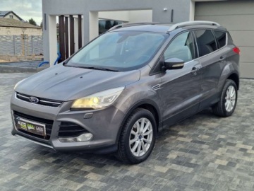 Ford Kuga II SUV 2.0 Duratorq TDCi 163KM 2014 Ford Kuga 2.0 163Ps Automat Navi Skora Alu Piekny Gwarancja 2.0 Diesel, zdjęcie 1