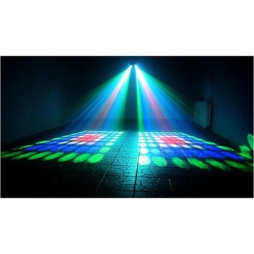 ОТРАЖАТЕЛЬ ДИСКО-ПРОЕКТОР COLORPHONE LIGHT4ME AIRSHIP 2 128 светодиодов RGBW