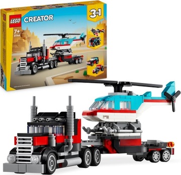 LEGO Creator 31146 Бортовой грузовик и вертолет 3 в 1