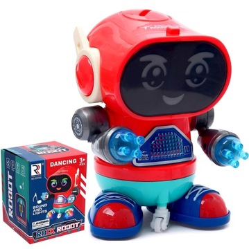 Танцующий робот, интерактивный свет, звук