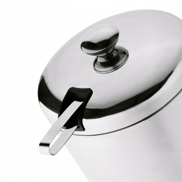 ICE BUCKET 3 л. Щипцы Контейнер для льда с двойными стенками, стальной глянцевый