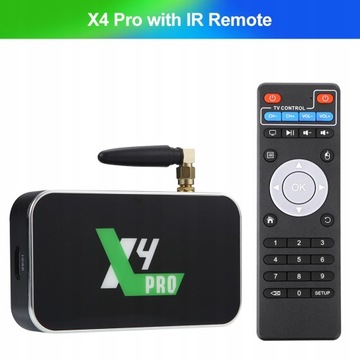 ТВ-приставка UGOOS X4 Pro Android11 ​​Amlogic S905X4 WIFI
