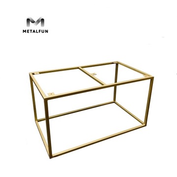 Stelaż pod blat - stolik kawowy Złoty METALFUN