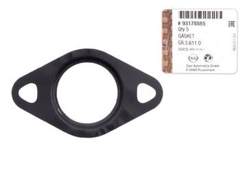 USZCZELKA ZAWÓR EGR OPEL ASTRA H III ZAFIRA B 1.9
