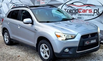 Mitsubishi ASX I SUV 1.8 DID MIVEC 116KM 2012 Mitsubishi ASX 1.8 D Ksenon Panorama Skora bezwypadkowy serwisowany ZAREJE, zdjęcie 12
