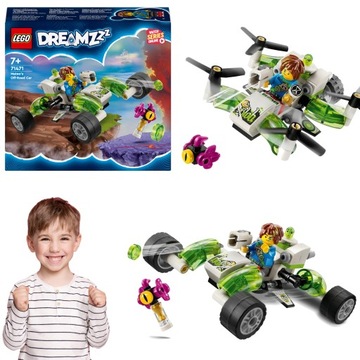 LEGO DREAMZZZ SAMOCHÓD TERENOWY ŚMIGŁOWIEC 2W1 MATEO Z DZIAŁKIEM STRZELAJ!