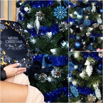 ИСКУССТВЕННАЯ ЕЛКА АЛМАЗНАЯ СОСНА СТРОЙНАЯ 180 СМ ЛЮКС + БЕСПЛАТНО