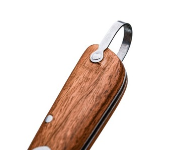 СКЛАДНОЙ ПАРУСНЫЙ НОЖ БОЦМЕНА ИЗ ТВЕРДОЙ НЕРЖАВЕЮЩЕЙ СТАЛИ, МОРСКОЕ ДЕРЕВО