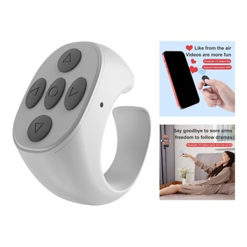 Пульт дистанционного управления телефоном Bluetooth для iOS для Android Wireless Mini White