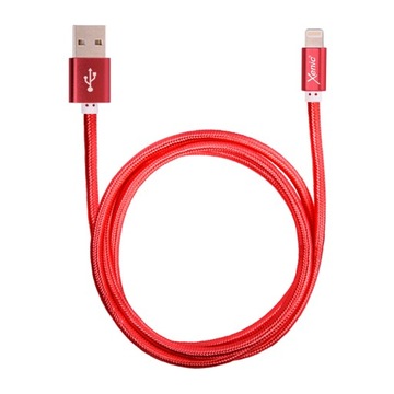 Kabel lightning-USB Xenic UMFL10 czerwony 1m