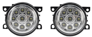 HALOGENY LAMPY PRZECIWMGIELNE LED NOWE KOMPLET