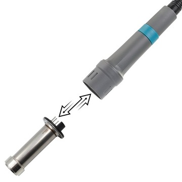 ПАЯЛЬНАЯ СТАНЦИЯ ГОРЯЧЕГО ВОЗДУХА TECHREBAL RF-861DW 1000W НАСАДКИ