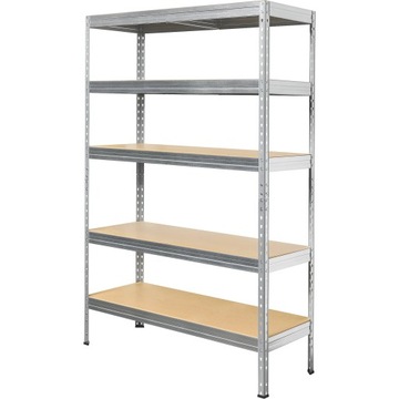 Regał magazynowy metalowy 180 x 120 x 45 cm max 300 kg