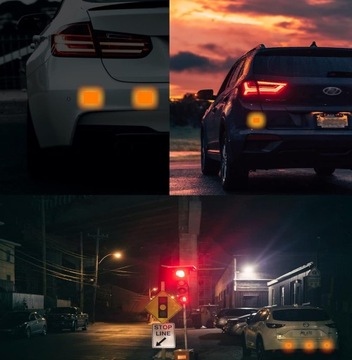 Лента самоклеящаяся светоотражающая контурная желтая 1м предупреждающая 5х5см