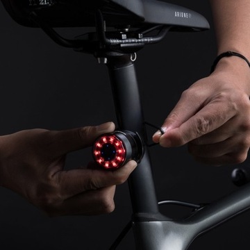 ROCKBROS SAMURAI LED USB ЗАДНЯЯ ВЕЛОСИПЕДНАЯ ФОНАРЬ
