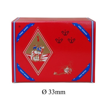 WĘGIELKI THREE KINGS 33mm - PUDEŁKO - 10 rolek