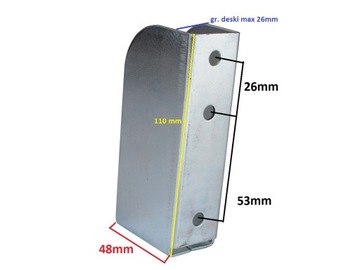 KIESZEŃ DESKI uchwyt burty STELAŻA NACZEPY busa