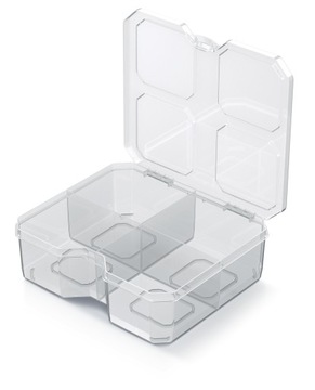 ORGANIZER NARZĘDZIOWY PRZEZROCZYSTY SQR BOX 15 WYSOKI SKRZYNKA
