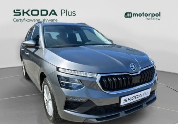 Skoda Kamiq Crossover Facelifting 1.0 TSI 115KM 2024 Skoda Kamiq Selection, Podgrzewane fotele i kierownica, Tempomat, Bezwypad, zdjęcie 12