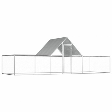KLATKA WYBIEG KUR SIATKA KRÓLIKÓW 6x2x2 STAL