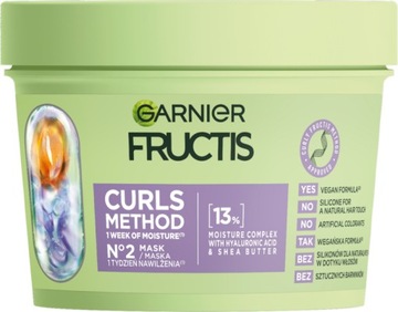 GARNIER FRUCTIS CURLS METHOD MASKA DO WŁOSÓW KRĘCONYCH NAWILŻAJĄCA