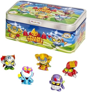 SUPER ZINGS 8 THINGS PUSZKA + 5 FIGUREK ZŁOCZYŃCÓW