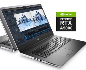 DELL Precision 7760 FHD IPS i7-11gen 64GB 1TB SSD NVMe RTX A5000-16GB W11