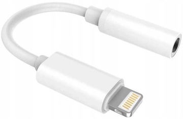 Adapter kabel przejściówka iPhone Lightning na AUX JACK 3.5mm do słuchawek