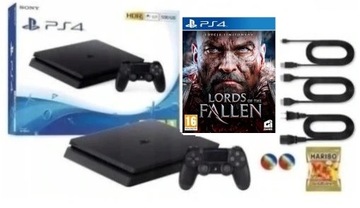 KONSOLA SONY PS4 PLAYSTATION 4 SLIM+PAD+GRA