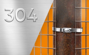 Стяжки стальные с металлическими тросами 4,6х200мм 100 шт.