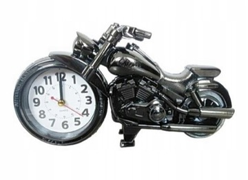 Motocykl z zegarem prezent dla motocyklisty