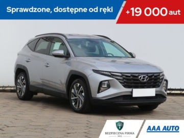 Hyundai Tucson IV SUV 1.6 T-GDI 48V 150KM 2021 Hyundai Tucson 1.6 T-GDI 48V MHEV, Salon Polska