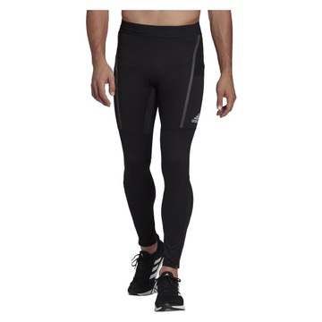 Adidas spodnie sportowe do biegania Fast Long Tight r. M | H58573