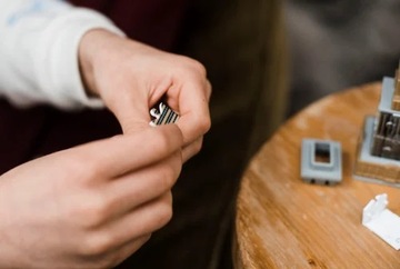 Puzzle 3D 54 el BUDYNKI Mini Empire State Building