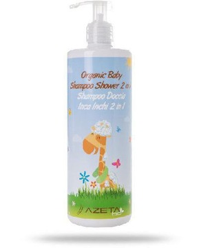Azeta Bio organiczny szampon 2w1 dla dzieci 500 ml