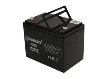 Akumulator AGM ENERBLOCK JM12-80Ah 12Lat