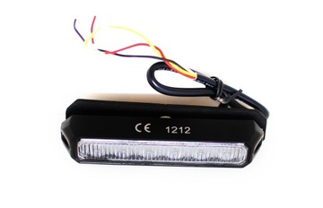 4x STROBOSKOP 6 LED LAMPA OSTRZEGAWCZA 12/24V CE