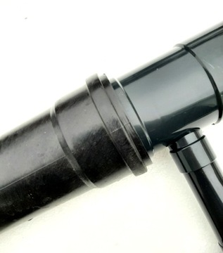 Сборник дождевой воды из водосточной трубы 90 мм.