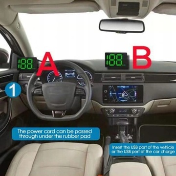 Многофункциональный цифровой спидометр GPS HUD