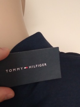 TOMMY HILFIGER KOSZULKA POLO MĘSKA XXL GRANATOWA