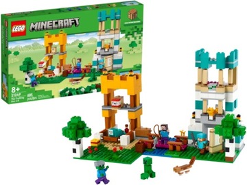 21249 Klocki LEGO MINECRAFT Kreatywny warsztat 4.0 605pcs