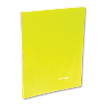 Berlingo segregator clip folder 17 mm żółty