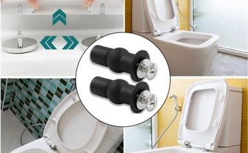 Резиновые дюбеля для сиденья унитаза, ручки, винтового крепления.