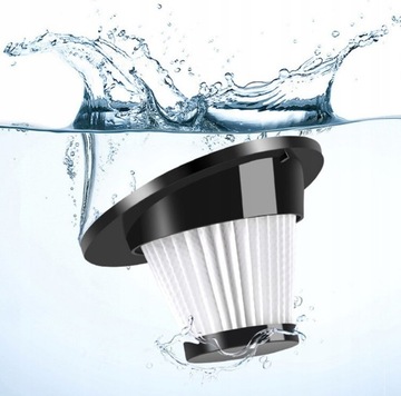 АВТОМОБИЛЬНЫЙ ПЫЛЕСОС С ФОНАРЕМ HEPA ФИЛЬТР 12В 120ВТ + СУМКА И НАСАДКИ