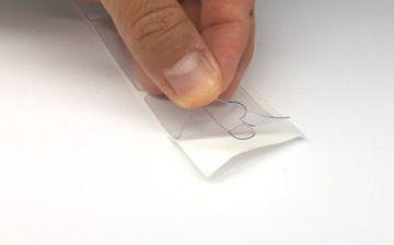 ЕВРОВЕШАЛКА 50мм х 50мм ГИБКАЯ С КЛЕЕМ, самоклеящаяся