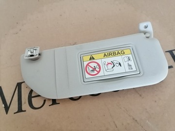 Citroen C3 II Daszek Przeciwsłoneczny Prawy Osłona
