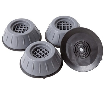 ПОДКЛАДКИ КОВРИКИ ДЛЯ СТИРАЛЬНОЙ МАШИНЫ ПОСУДОМОЕЧНАЯ МАШИНА, ПРОТИВСКОЛЬЗЯЩИЕ, ПРОТИВОШОКОВЫЕ, РЕЗИНОВЫЕ 4 шт.