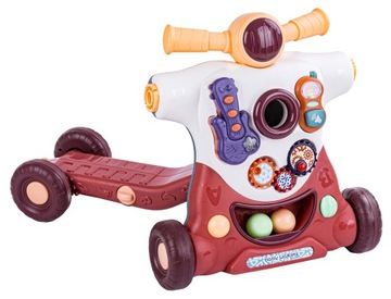 ОБРАЗОВАТЕЛЬНЫЙ ПУШЕР, ПРОГУЛКИ, БОТИНКИ, САМОКАТ 3в1