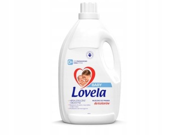 Płyn do prania mleczko Lovela pranie kolorów 4,5 l 50 prań
